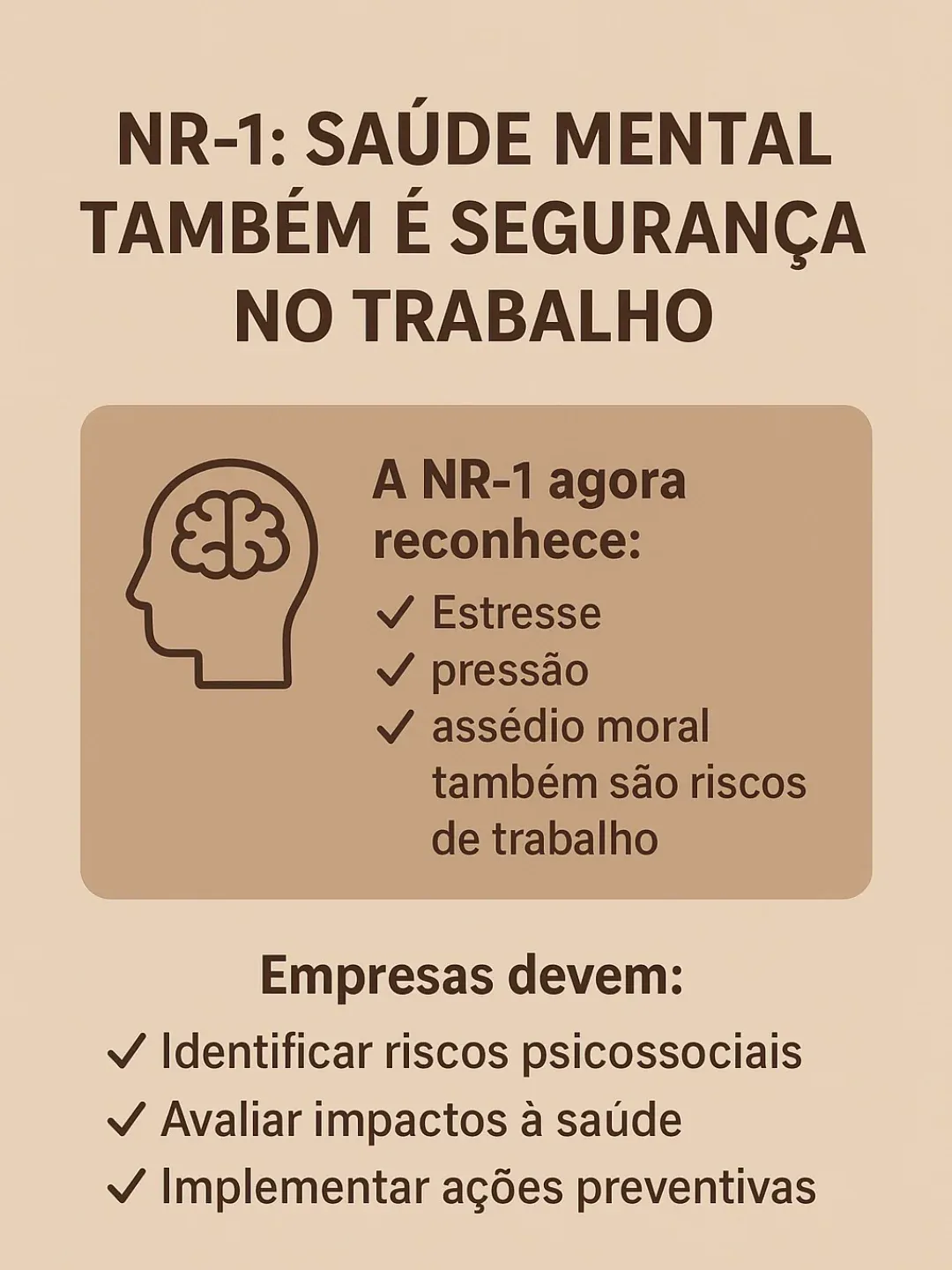NR-1: saúde mental é segurança no trabalho